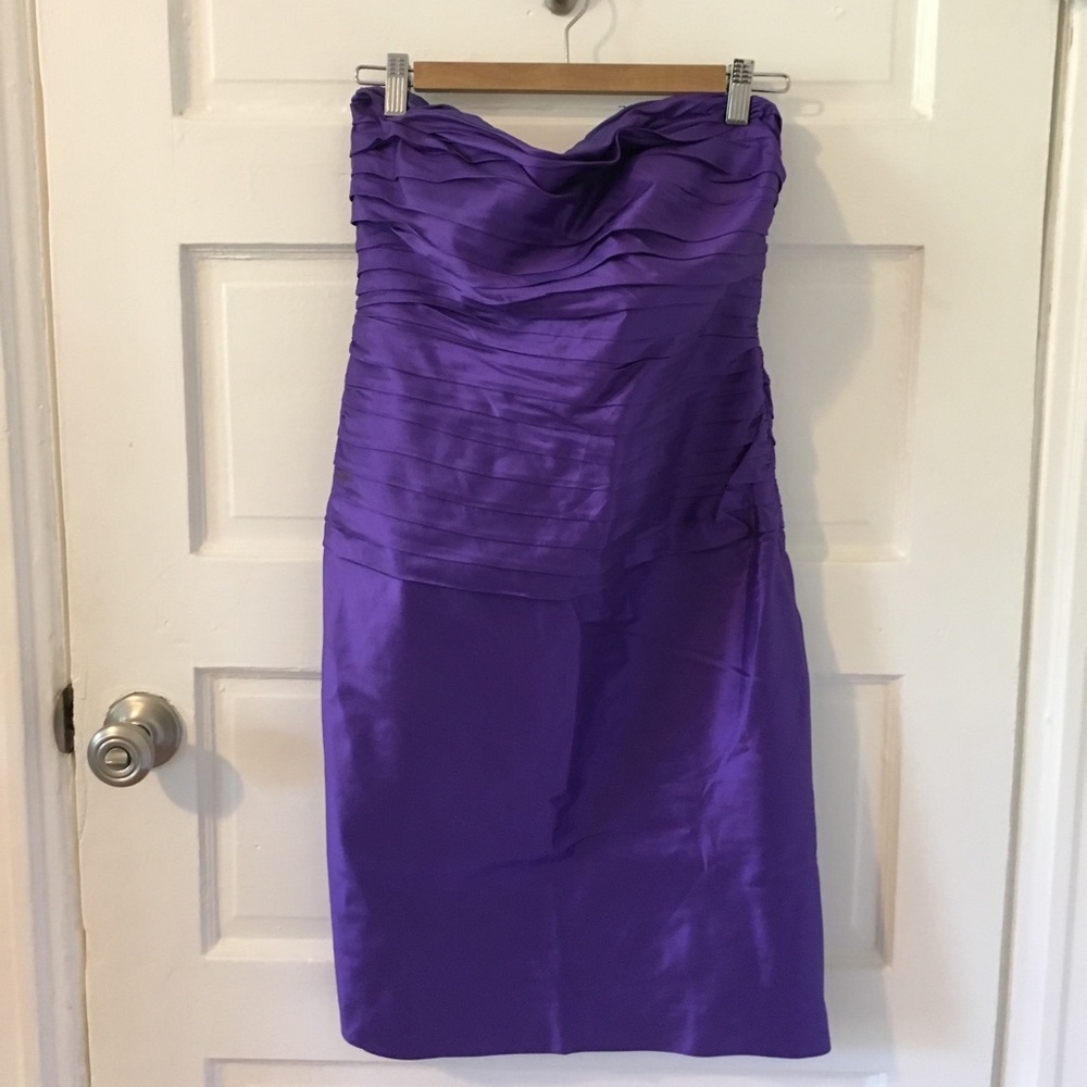 Ralph Lauren Black Label Strapless Cocktail Dress
